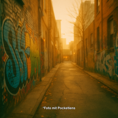 Pocketlens - Recyceltes Einwegkamera-Objektiv