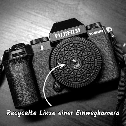Pocketlens - Recyceltes Einwegkamera-Objektiv