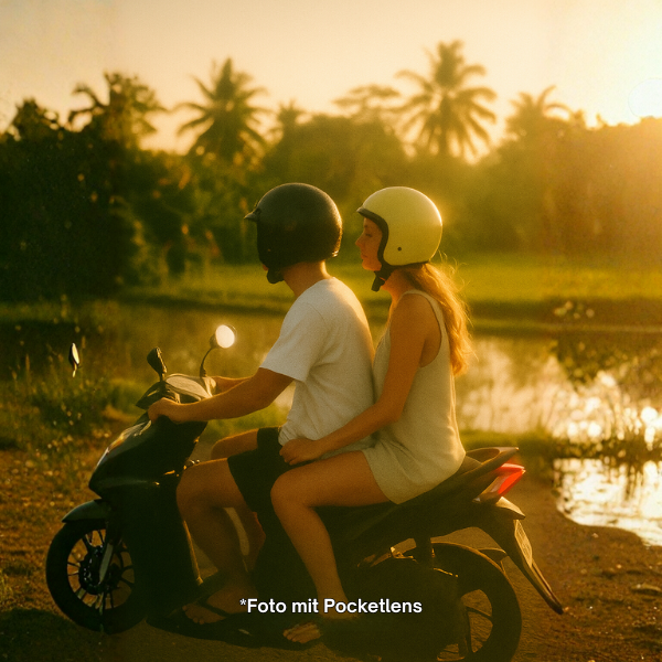 Pocketlens - Recyceltes Einwegkamera-Objektiv