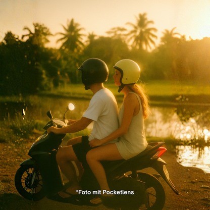 Pocketlens - Recyceltes Einwegkamera-Objektiv