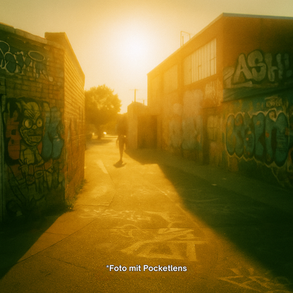 Pocketlens - Recyceltes Einwegkamera-Objektiv