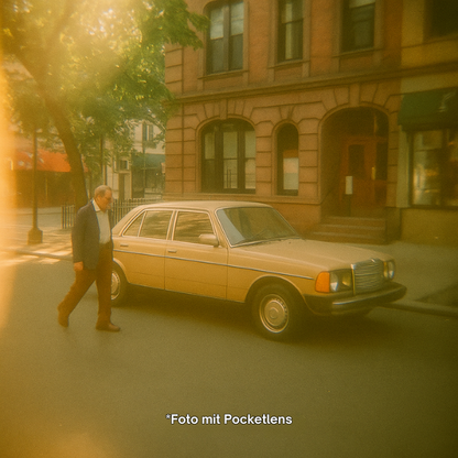 Pocketlens - Recyceltes Einwegkamera-Objektiv