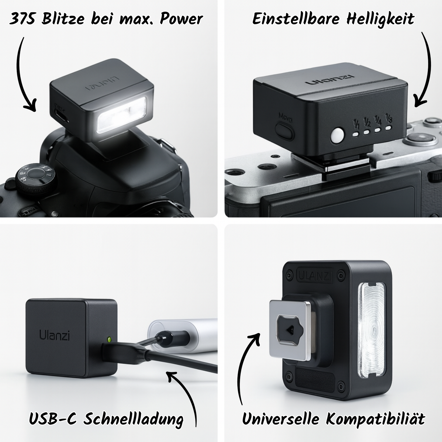 Pocket Flash⁺ - Kompakter Aufsteckblitz